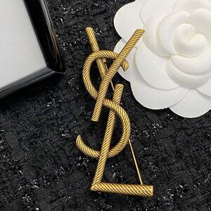 SYL Saint Laurent vintage brooch